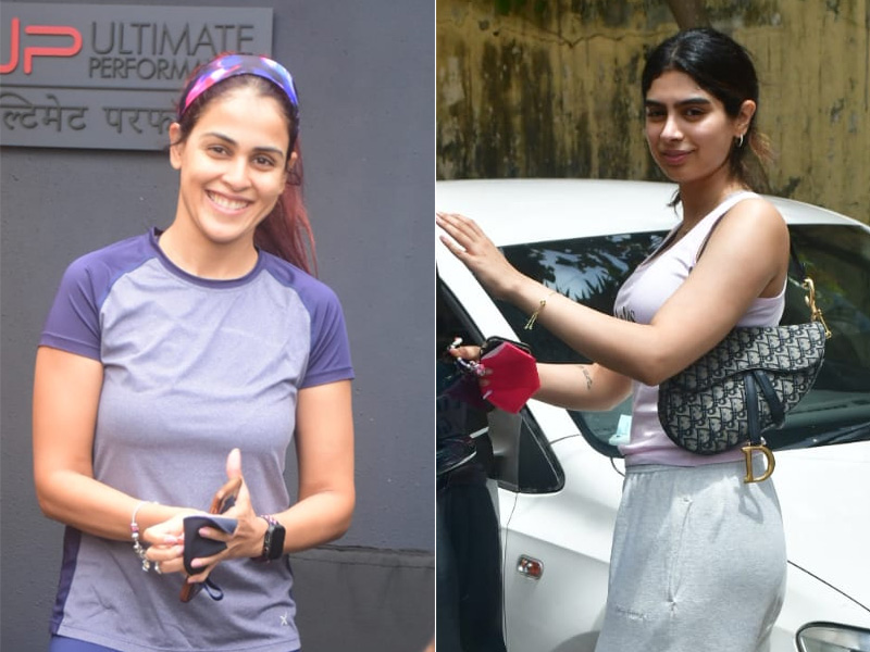 Nothing To See Here. Just Genelia D'Souza, Khushi Kapoor Serving Major Work Out Motivation