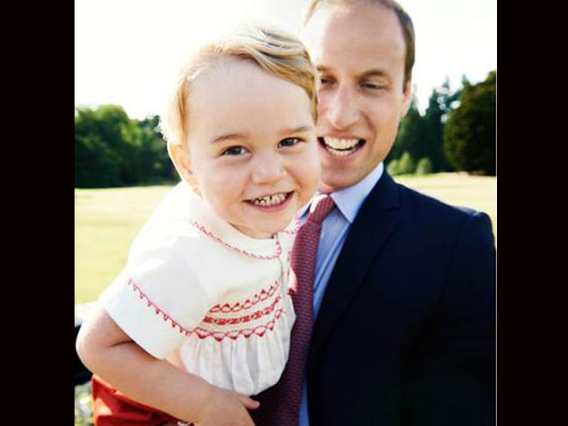 By George, the Little Prince is Two. Happy Birthday