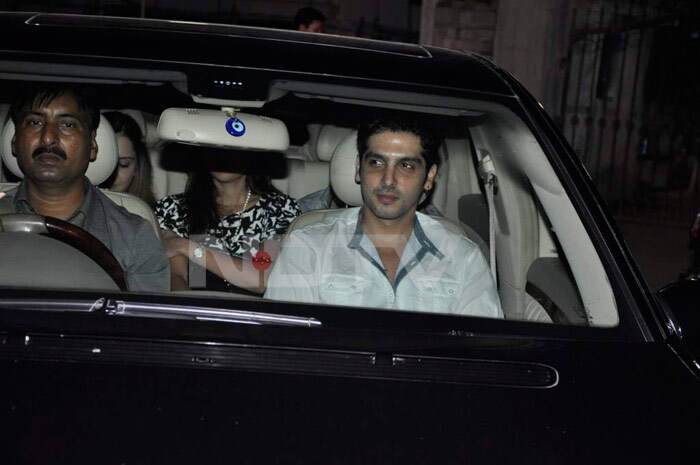 Zayed Khan attends the special screening of <I>Hum Tum Aur Ghost</I>.