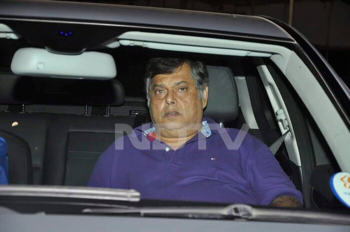 David Dhawan attends the special screening of <I>Hum Tum Aur Ghost</I>.