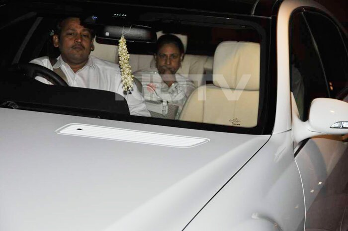 Jaya Bachchan attends the special screening of <I>Hum Tum Aur Ghost</I>.