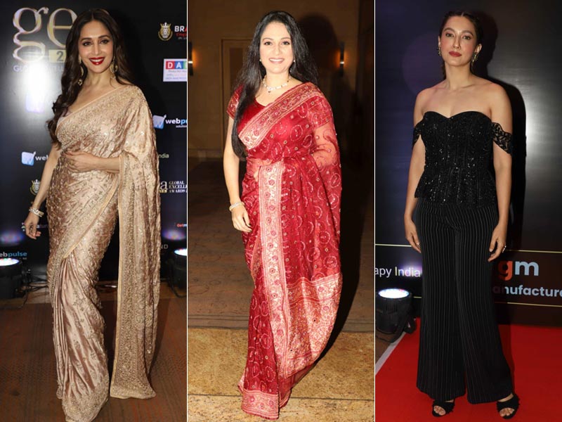 Photo : Madhuri Dixit, Gracy Singh And Gauahar Khan Made Global Excellence Awards A Night To Remember