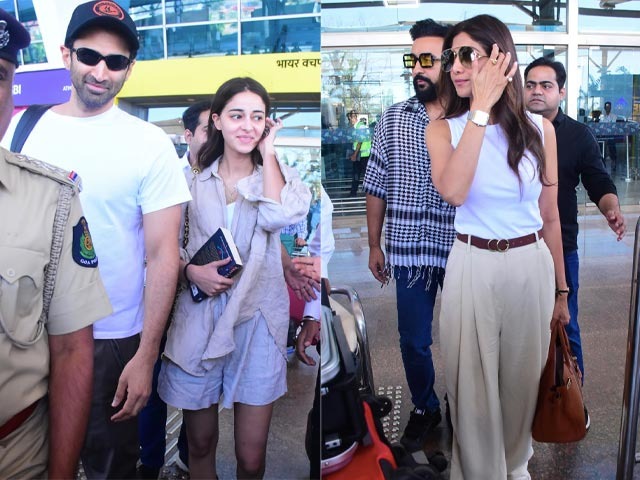 Goa Airport Traffic: Ananya-Aditya, Shilpa-Raj And Others
