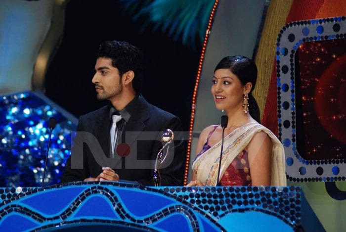 Debolina and Gurmeet, who played the roles of Ram and Sita in Imagine TV's <i>Ramayan</i>.