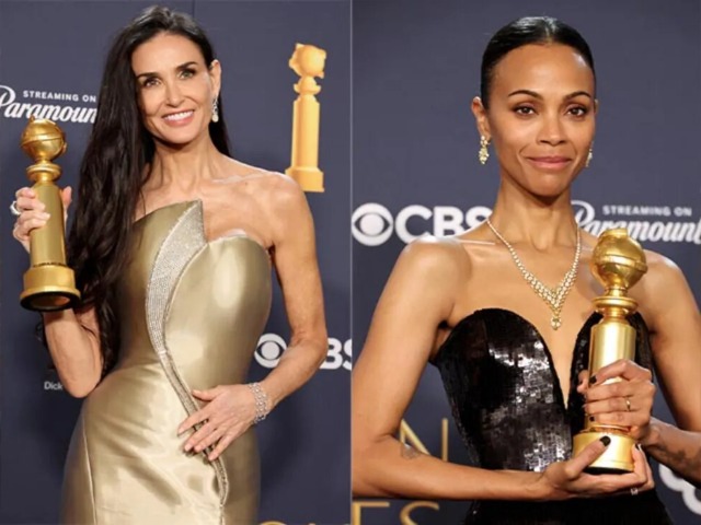 Golden Globes 2025: From Demi Moore To Zoe Saldana - The Top Winners