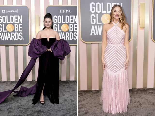 Photo : Golden Globes Fashion: How Margot Robbie, Selena Gomez And Other Stars Lit Up The Red Carpet