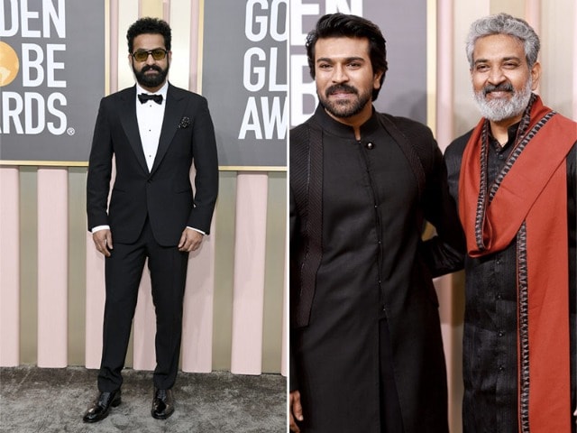 Photo : Golden Globes: How Team RRR Roared On The Red Carpet