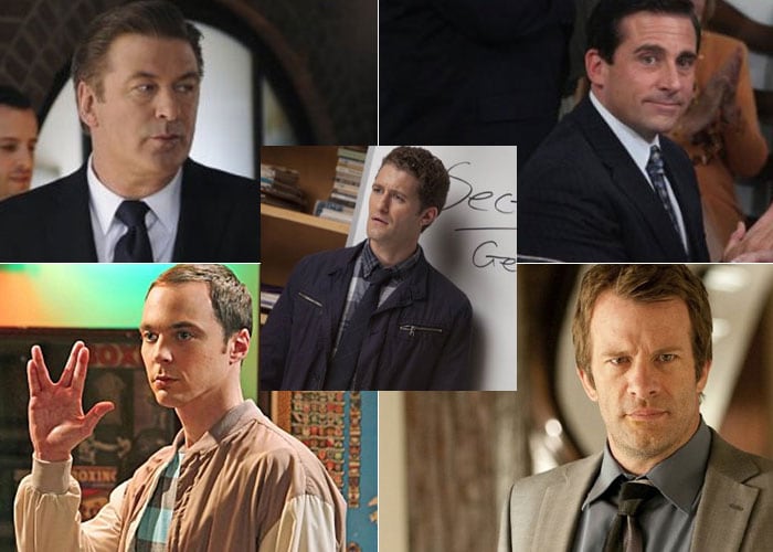 <b>Best Actor In A Television Series - Comedy Or Musical</b><bR>
<b>Alec Baldwin</b> ? 30 Rock<br>
<b>Steve Carell</b> ? The Office<br>
<b>Thomas Jane</b> ? Hung <br>
<b>Matthew Morrison</b> ? Glee<br>
<b>Jim Parsons</b> ? The Big Bang Theory