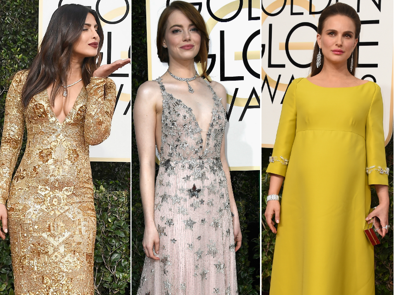 Golden Globes Fashion: 10 Best Dressed Stars