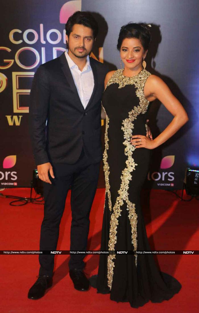 <i>Bigg Boss 10</i>'s Monalisa made an appearance with her husband Vikrant Singh Rajpoot.