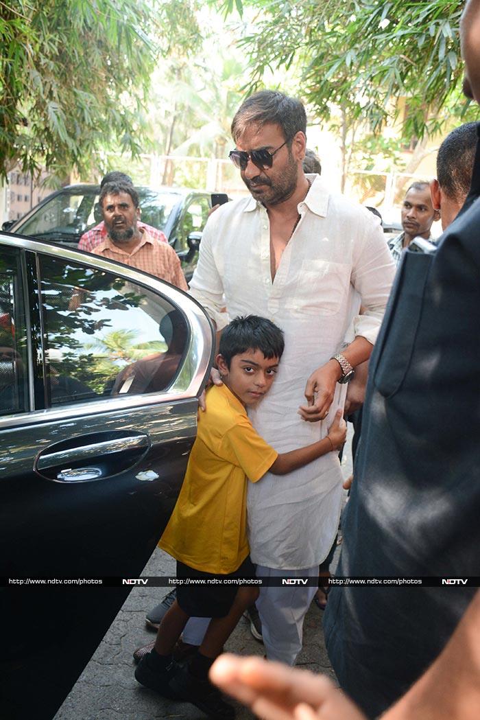 A Golmaal Day With Ajay Devgn And Kids
