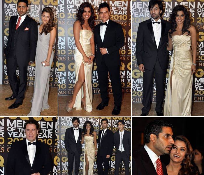 Aamir, Priyanka, Ranbir at GQ awards