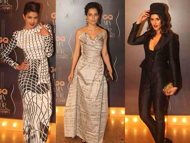 Photo : Glamourama at the GQ Awards: Priyanka, Kangana, Nargis