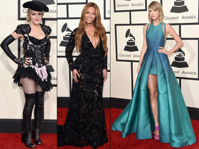 Grammys 2015: Beyonce, Madonna, Taylor on the Red Carpet