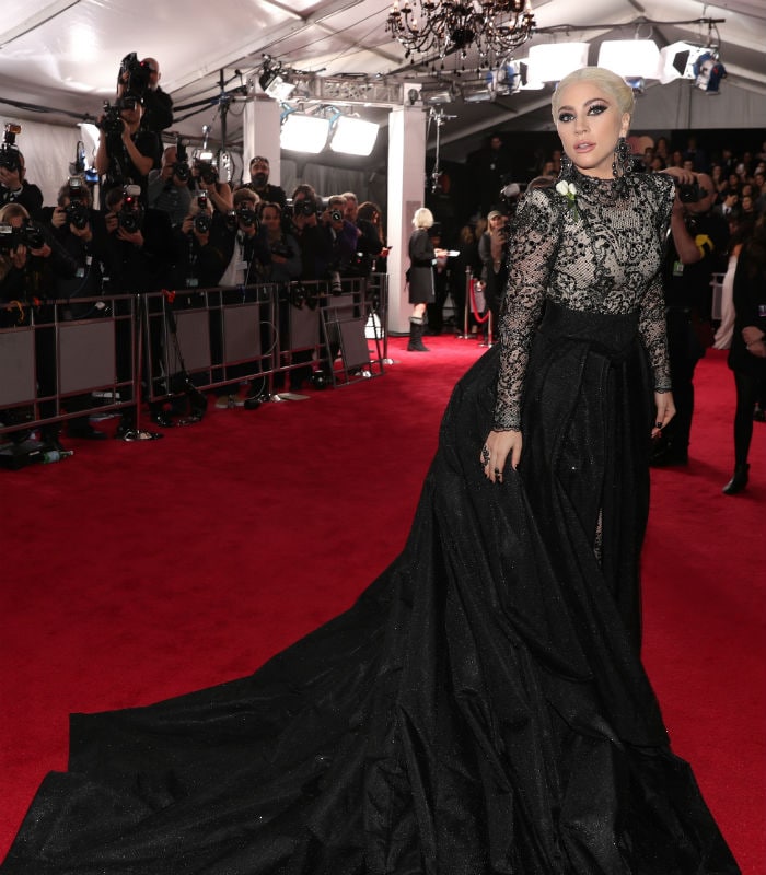 Grammys 2018: Lady Gaga, Lana Del Ray, Miley Cyrus Rule The Red Carpet