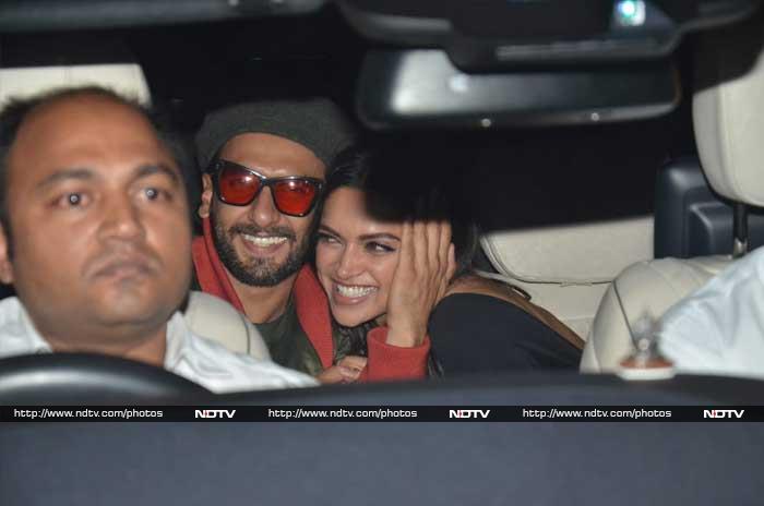 We have no complains about Deepika and Ranveer's adorable PDA.