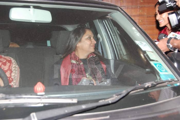 Shabana Azmi loves the attention.