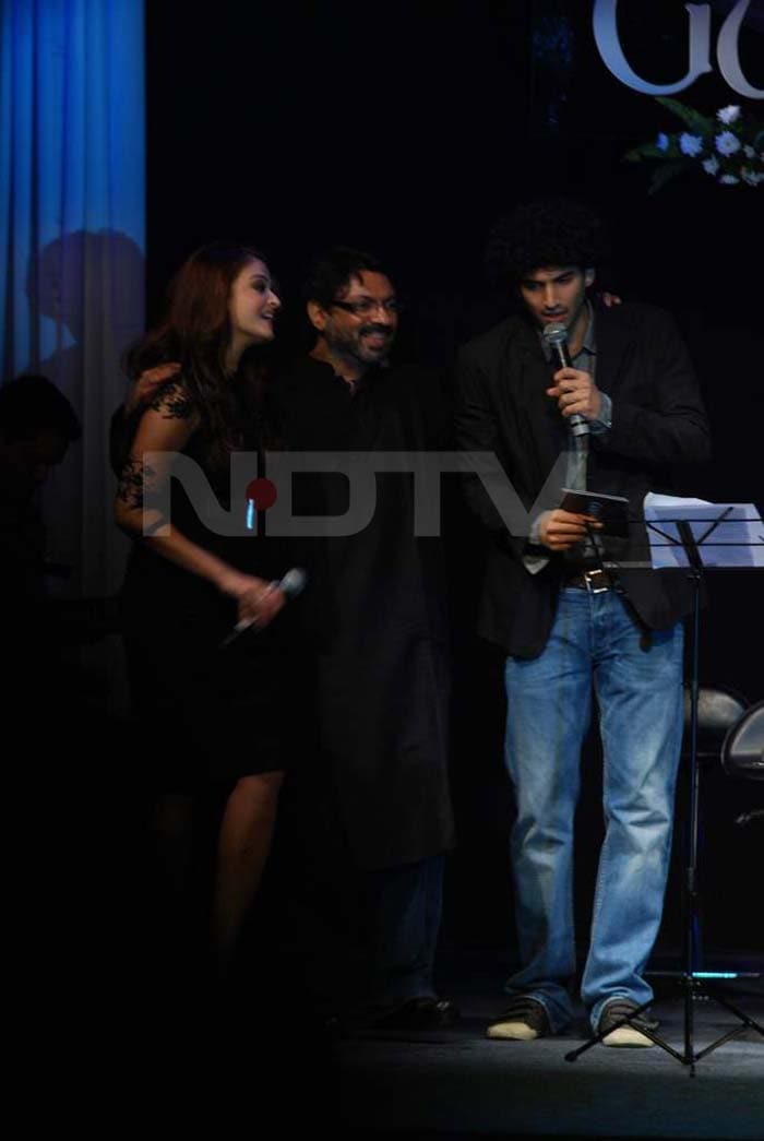 Ash, Hrithik at Guzaarish music launch