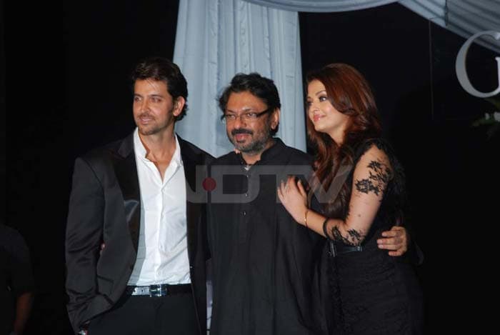 Ash, Hrithik at Guzaarish music launch