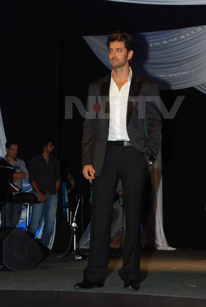 Ash, Hrithik at Guzaarish music launch