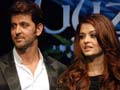 Ash, Hrithik at Guzaarish music launch