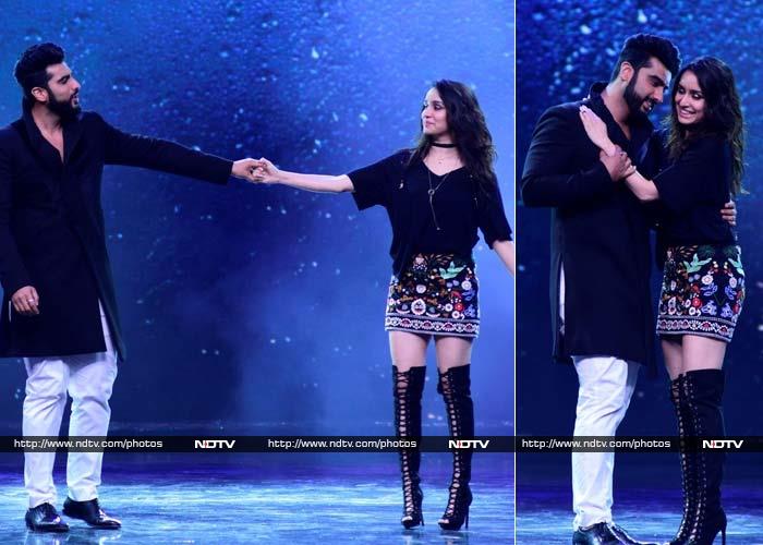 Arjun Shakes A Leg With Half Girlfriend Shraddha