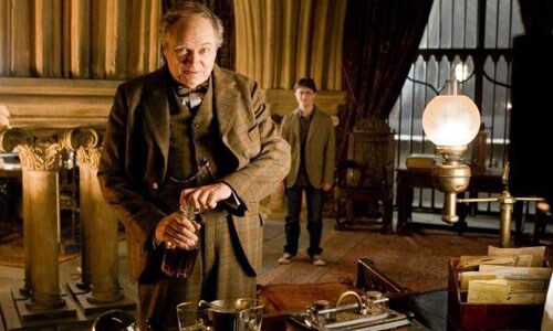 <B>The new ones</b>: Apart from all those making a comeback, a few new names have   been added to the Harry Potter family. Horace Slughorn, played by Jim Broadbent joins the   group to play the new Potions master.