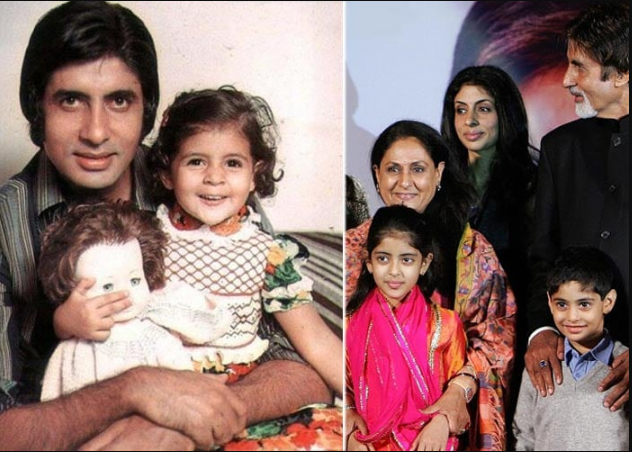 The couple were blessed with daughter Shweta on March 17, 1974.<br><br>Shweta is married to businessman Nikhil Nanda, Raj Kapoor's grandson, and the two have a daughter, Navya Naveli, and son, Agastya.