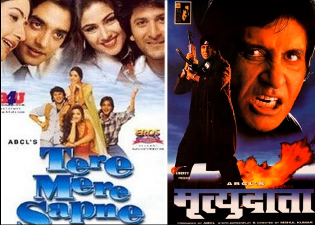 It was at this time that Mr Bachchan set up his ill-fated company - Amitabh Bachchan Corporation Limited (ABCL) - and he turned producer with <I>Tere Mere Sapne</i> (1996), a box office dud. In 1997, Mr Bachchan decided to give acting another shot with his home production <i>Mrityudaata</i>, a film that recast Big B in his old action hero ways. He failed to even create a glimmer of magic. But the trouble was just beginning.