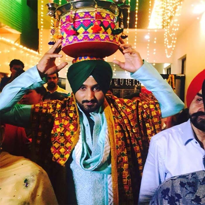 First Pics: Harbhajan Singh\'s Wedding Look