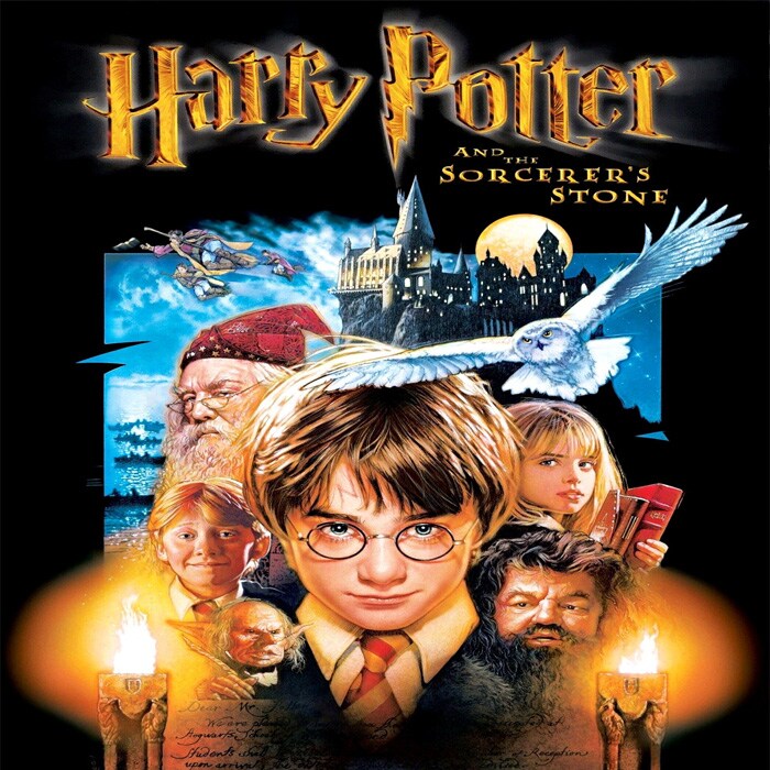 <b>Movie:</b><br><br/>

Four years after the first book (and three after the second), Warner Bros., introduced us to the film. Directed by Chris Columbus, the film is generally seen as the one with the lightest tone and the highest Fun Quotient.<br><br/>

It introduced us to Daniel Radcliffe as Harry Potter, Emma Watson as Hermione Granger, Rupert Grint as Ron Weasley, Alan Rickman as Severus Snape and Ralph Fiennes as Lord Voldemort, along with a bunch of other actors who became part of our staple movie diet.<br><br/>

It was rip-roaring success, too, earning $974 million in its entire run. Critics and audiences alike were more than kind to it, heralding it for its awesome special effects and the lovable star cast who perfectly fit the bill in their respective roles.<br><br/>

As for its minor inconsistencies  with the book, such as the whole Norbert the Dragon episode and the chilling detention in the Forbidden Forest (where Harry, Ron and Hermione spot Voldemort drinking unicorn blood), nobody seemed to mind, least of all Rowling herself.