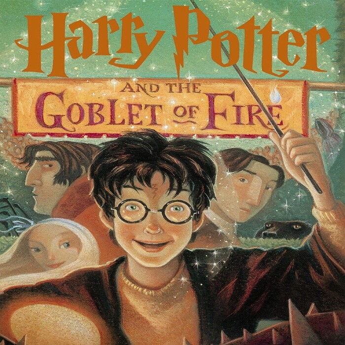 <b><i>Harry Potter and the Goblet of Fire</b></i><br><br/>

<b>Book:</b><br><br/>

This was the fourth book in the series and the thickest one so far. Locking in over 600 pages, it was full of adventure.<br><br/>

Starting off with a very mysterious first chapter, which included a ruthless murder, and ending with Harry facing Lord Voldemort for third time; after 13 long years, Voldemort rises to full power and duels Harry in a graveyard.<br><br/>

The centerpiece of the story, however, wasn't the rise of Voldemort. It hinged around the Tri-Wizard Tournament, which came around only once in a hundred years, during which the titular Goblet of Fire came into play, choosing Harry as the questionable fourth wizard in the tournament.<br><br/>

Courage, bravery and friendship all came into play and truly showcased Harry's never-ending need to protect those around him.<br><br/>

The book was the most successful one in the series, outselling even the third book, which had set new records at the time of its release.