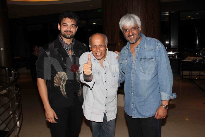 Mahesh Bhatt looks ecstatic with the success, more than director Vikram Bhatt and Mahakshay.