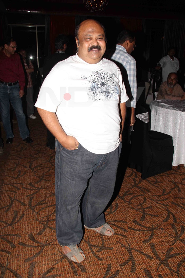 Funnyman Saurabh Shukla at the do.