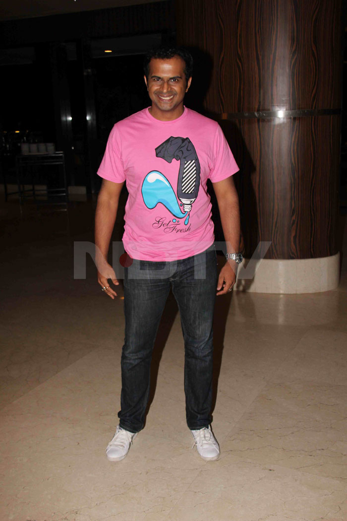 Siddharth Kannan flashes a smile.