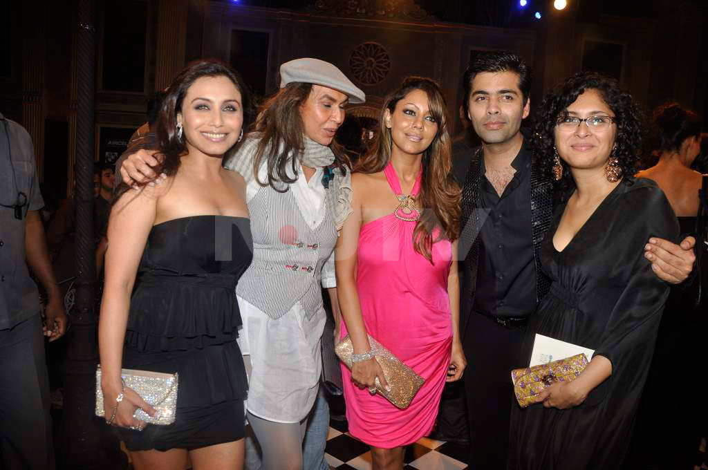 From left: Rani Mukherjee, Parmeshwar Godrej, Gauri Khan, Karan Johar and Kiran Rao. (Photo: Viral Bhayani)