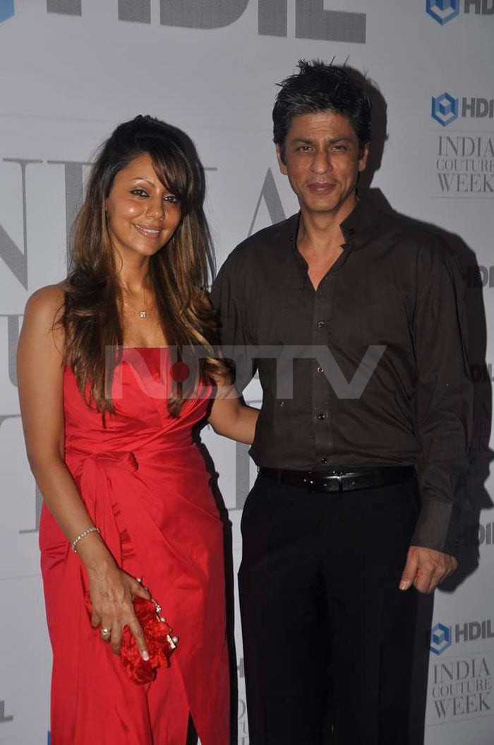 SRK and Gauri look perfect together.