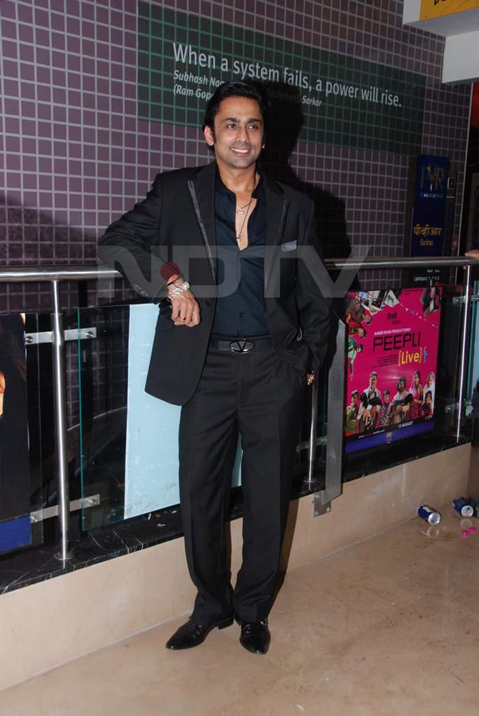 Anuj Saxena at the event.