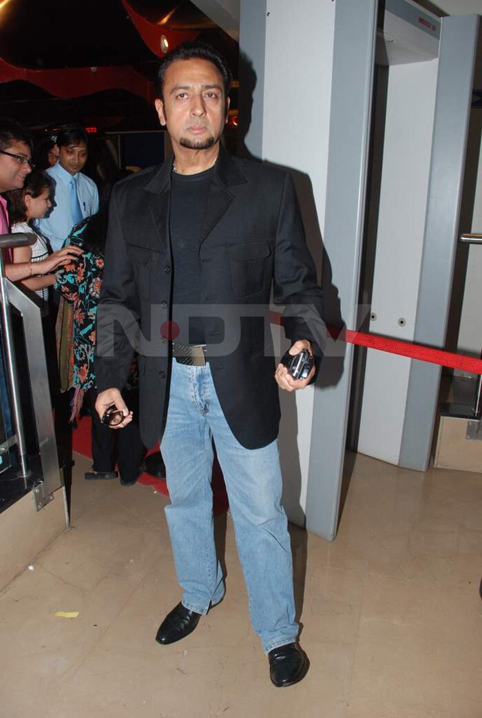 Gulshan Grover , stopping to pose for the cameras.