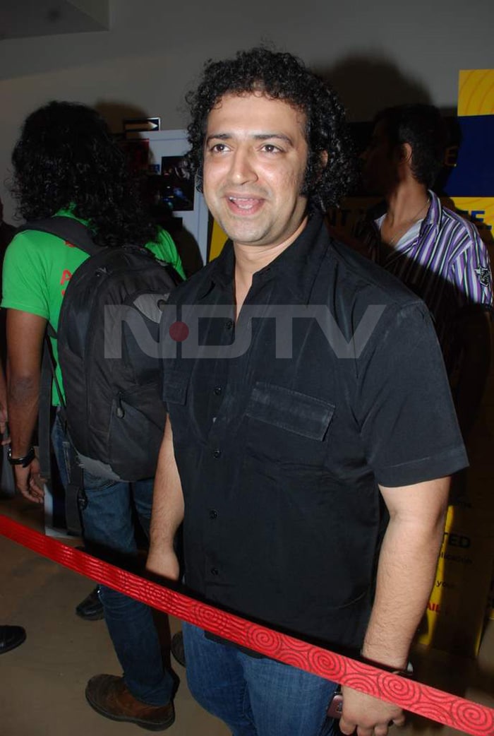 Ninad Kamat at the premier.