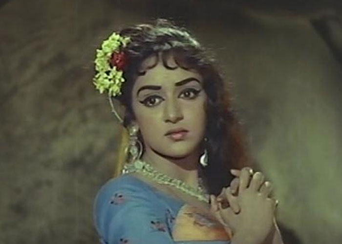 Hema Malini first appeared as a dancer in 1961 Telugu film <i>Pandava Vanavasam</i>.