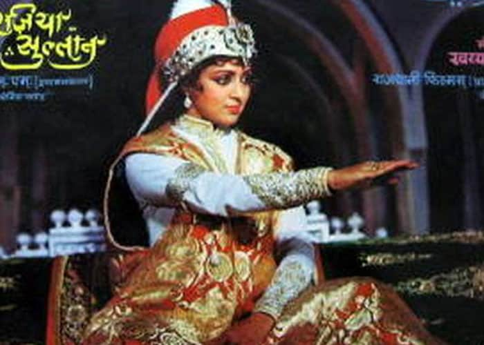 Hema Malini also left a lasting impression in <i>Sholay</i>, <i>Naseeb</i>, <i>Satte Pe Satta</i> and <i>Razia Sultan</i>.