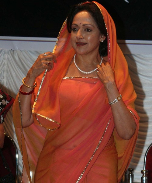 Hema jumped on the political bandwagon, winning a Rajya Sabha seat with BJP support. In 2004 she joined the party and has campaigned for them for subsequent elections.