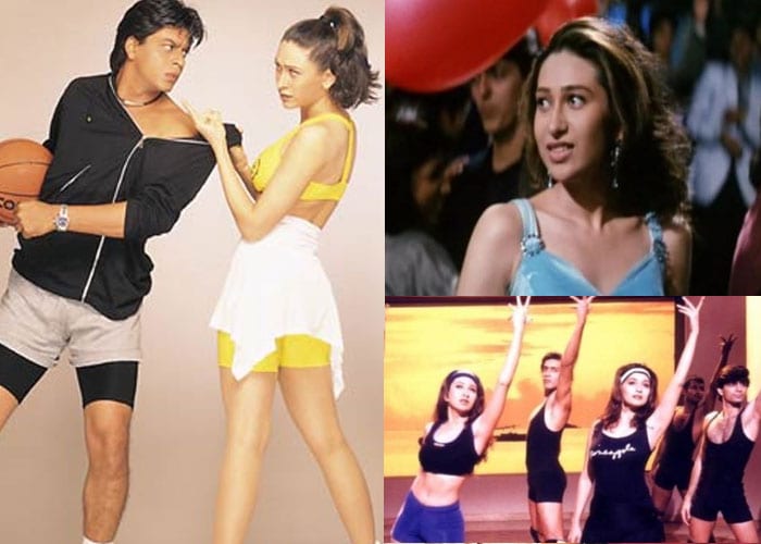 <b>Karisma Kapur (<i>Dil Toh Pagal Hai</i>):</b>
Karisma Kapur's role as the stylish and modern Nisha was reminiscent of Parveen Babi's ground-breaking role in <i>Deewar</i>.