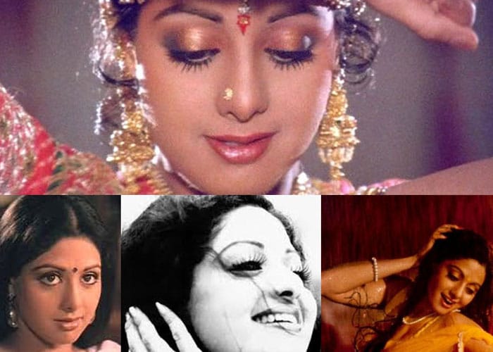 <b>Sridevi (<i>Chandni</i>, <i>Lamhe</i>):</b>
Yash Chopra has given Sridevi two of the best films in her career. Sridevi's performance as the titular character in 1989 <i>Chandni</i> and her double role in 1991 <i>Lamhe</i> won many hearts making her one of the top actresses of the late 80s and early 90s.