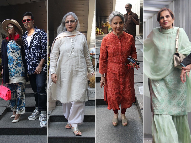 Photo : Hiroo Johar Celebrated Birthday With Jaya Bachchan, Sharmila Tagore And Of Course, Karan