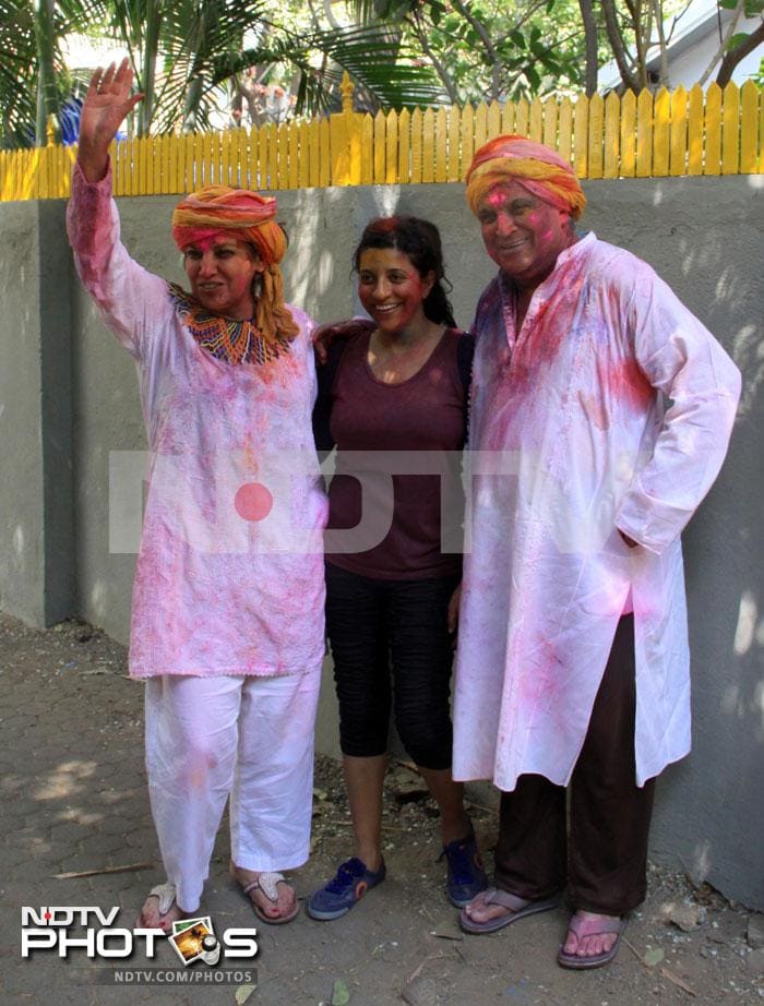 How the stars celebrated Holi