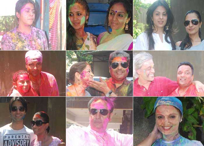 TV Stars at Ekta\'s Holi Party (2011)