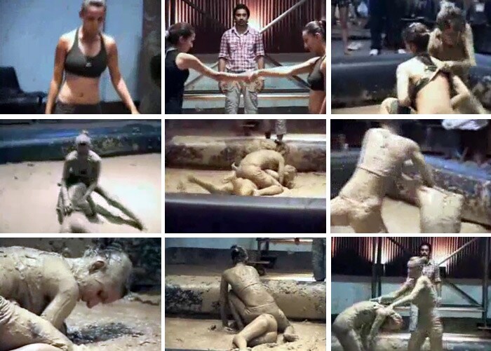 It is the stuff male fantasies are made of - two PYTs wrestling in the mud. That is exactly what MTV Splitsvilla had on offer for its viewers. And sure enough, Prianca and Bosky showed how seriously they took the Splitsvilla punchline 'Where Love is War'.