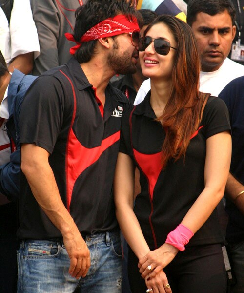 <b>Saifeena</B>: The colourful couple of Saif Ali Khan and Bebo aka Kareena Kapoor can give close competition to Abhi and Ash. There are rumours that the dazzling duo will tie the knot soon.